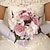 abordables Fleurs de mariage-Fleurs de mariage Bouquets Mariage / Fête / Soirée Satin 26cm
