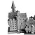 cheap 3D Puzzles-Famous buildings 3D Puzzle Wooden Puzzle Metal Puzzle Wooden Model Metal Kid&#039;s Adults&#039; Toy Gift