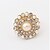 cheap Rings-European And American Retro Style Palace Pearl Flower Ring