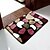 cheap Rugs &amp; Mats &amp; Carpets-Bath Mats Red Rectangle Floral Casual Coral Velve