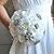 cheap Wedding Flowers-Wedding Flowers Bouquets Wedding Bead / Rhinestone / Satin 9.06&quot;(Approx.23cm)