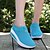 baratos Sapatos Desportivos de mulher-Mulheres Tule Primavera / Verão / Outono Conforto Fitness Plataforma Cinzento / Vermelho / Azul