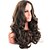 cheap Synthetic Wigs-women s fashionable brown color long length top quality synthetic wigs
