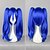 abordables Pelucas para disfraz-cosplay peluca peluca sintética peluca cosplay peluca recta recta pelo sintético azul peluca trenzada de las mujeres trenzas africanas blue hairjoy