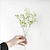 baratos Flor artificial-Gypsophila flores artificiais 6 ramos flores de casamento flor de mesa de respiração de bebê 62 cm/24“, flores falsas para arco de casamento parede de jardim festa em casa arranjo de escritório de