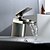 cheap Classical-Bathroom Sink Faucet - Waterfall Nickel Brushed Centerset Single Handle One HoleBath Taps