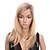 cheap Synthetic Trendy Wigs-Synthetic Wig Straight kinky Straight kinky straight Straight With Bangs Wig Ombre Medium Length Synthetic Hair Women&#039;s Ombre
