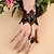 cheap Party Gloves-Lace Wrist Length Glove Bridal Gloves / Party / Evening Gloves With Embroidery / Floral