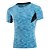 cheap New In-Men&#039;s Compression Shirt Athletic Summer Breathable Quick Dry Wearable Fitness Gym Workout Exercise Sportswear Plus Size Tee Tshirt Base Layer Top Top Black Yellow Red Blue Gray Activewear Stretchy