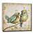 baratos Pinturas de Animais-pássaros subtis óleo pintados à mão animais pintura com moldura esticada
