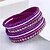 cheap Bracelets-Women&#039;s Crystal Wrap Bracelet Leather Bracelet Layered Stacking Stackable Cheap Ladies Unique Design Basic Fashion Multi Layer Crystal Bracelet Jewelry Purple / Red / Light Green For Christmas Gifts