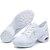 baratos Ténis de Dança-Mulheres Sapatos de Dança Moderna Têni Salto Baixo Sintético Cadarço Preto / Branco / Fúcsia