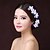 tanie Nakrycie Głowy Weselne-tkanina kwiaty klips do włosów elegancki styl klasyczny kobiecy