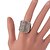 preiswerte Ringe-Damen Statement-Ring Einstellbarer Ring Daumenring Aleación damas Retro Modisch westlicher Stil Moderinge Schmuck Silber Für Party Alltag Normal Verstellbar / Krystall / Strass