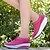 Χαμηλού Κόστους Γυναικεία Αθλητικά Παπούτσια-Γυναικεία Τούλι Άνοιξη / Καλοκαίρι / Φθινόπωρο Ανατομικό Γυμναστική &amp; Cross-training Πλατφόρμα Γκρίζο / Κόκκινο / Μπλε