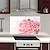 preiswerte Küchenreinigung-Blumen 3D Wand-Sticker Flugzeug-Wand Sticker Dekorative Wand Sticker Stoff Abziehbar Repositionierbar Haus Dekoration Wandtattoo