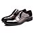 abordables Oxfords Homme-Homme Chaussures Formal Cuir Verni Printemps / Automne Confort Oxfords Noir / Marron / Soirée &amp; Evénement