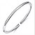 cheap Bracelets-Women&#039;s Bracelet Bangles Cuff Bracelet Ladies Sterling Silver Bracelet Jewelry Silver For Christmas Gifts Wedding Party Daily / Silver Plated