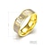 זול תכשיטים דתיים-בגדי ריקוד גברים טבעת הטבעת טבעת הצהרה טבעת זהב מוזהב פלדת טיטניום נשים מותאם אישית צִיצִית חתונה Party תכשיטים מונוגרמות חמוד מתכוונן מקסים / טבעת חברות