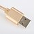 זול מטענים וכבלים-USB 2.0 כבל 2m-2.99m / 6.7ft-9.7ft קלוע אלומיניום מתאם כבל USB עבור סמסונג