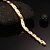 זול צמיד אופנתי-בגדי ריקוד גברים שרשרת וצמידים צמידים תכשיטים זהב עבור יומי קזו&#039;אל