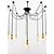 abordables Lustres-CXYlight Rétro Lampe suspendue Lumière d’ambiance - Style mini, 110-120V 220-240V Ampoule non incluse