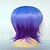 cheap Costume Wigs-Cosplay Costume Wig Synthetic Wig Straight Straight Wig Blonde Purple Blonde Silver Black Synthetic Hair Women&#039;s Silver Black Blonde hairjoy