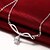 abordables Collier-Femme Pendentif de collier Goutte Blanc Argent Bijoux Pour Mariage Soirée Quotidien Décontracté 1pc