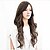 cheap Synthetic Trendy Wigs-Synthetic Wig Curly Loose Wave Natural Wave Natural Wave Curly Wig Long Black Synthetic Hair 25 inch Women&#039;s Black
