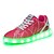 baratos Ténis de mulher-Feminino Para Meninas Sapatos Tule Primavera Verão Outono Inverno Conforto Tênis com LED Sem Salto Fru-Fru Combinação Para Atlético Casual