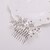 baratos Capacete de Casamento-Crystal Rhinestone Alloy Hair Peep Headpiece Estilo clássico feminino