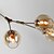 cheap Globe Design-7-Light 204cm Mini Style Chandelier Metal Glass Electroplated Modern Contemporary 110-120V 220-240V