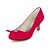 cheap Wedding Shoes-Women&#039;s Glitter Spring / Summer / Fall Kitten Heel Red / Champagne / Ivory / Wedding