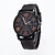 cheap Sport Watches-Men&#039;s Wrist Watch Quartz Black Casual Watch Analog Charm - Red Green Blue One Year Battery Life / SODA AG4