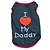 cheap Dog Clothes-Cat Dog Shirt / T-Shirt Puppy Clothes Letter &amp; Number Fashion Dog Clothes Puppy Clothes Dog Outfits Random Color Black Red Costume for Girl and Boy Dog Cotton XS S M L