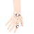 זול צמיד אופנתי-בגדי ריקוד נשים צמידי טבעת תחרה צמידים תכשיטים לבן עבור Party יומי קזו&#039;אל