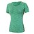 baratos Novo em-Mulheres Camisetas Compressão Atlético Secagem Rápida Redutor de Suor Ioga Fitness Treino de Ginástica Exercício Roupa de esporte Camiseta Topo da camada base Blusas Preto Roxo Vermelho Azul Verde