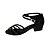 זול נעליים לטיניות-בגדי ריקוד נשים נעליים לטיניות סטן / דמוי עור אבזם עקבים אבזם עקב נמוך ללא התאמה אישית נעלי ריקוד צבעוני / שזוף / שחור / בבית / אימון