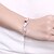 cheap Bracelets-Zircon / Silver Plated Bracelet Chain &amp; Link Bracelets Wedding / Party / Daily / Casual 1pc
