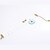 abordables Bijoux Corps-Femme Bracelet de cheville Mode Dentelle Bracelet de cheville Bijoux Blanc Pour Mariage Quotidien Décontracté