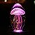 baratos Iluminação Noturna &amp; Decoração-Luz da noite candeeiro de mesa colorido medusa noite luz novela ofícios de cristal led night lamp atmosfera luminosa luz gife
