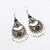 cheap Earrings-Women&#039;s Drop Earrings fan earrings Crescent Moon Ladies Tassel Vintage European Fashion Earrings Jewelry White / Black / Red For Party Daily Casual Work