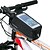 billige Rammevesker til sykkel-ROSWHEEL Mobilveske Vesker til sykkelramme 4.8 tommers Berøringsskjerm Vanntett Sykling til iPhone 8/7/6S/6 Svart Sykling / Sykkel / Vanntett Glidelås