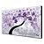 voordelige Schilderijen van bloemen/planten-Hang-geschilderd olieverfschilderij Handgeschilderde - Stilleven Bloemenmotief / Botanisch Pastoraal Modern Met Frame
