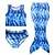cheap Swimwear-Toddler Girls&#039; Beach Mermaid Tail The Little Mermaid Color Block Sleeveless Swimwear Blue