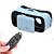 cheap VR Glasses-LEJI 3.0 Google cardboard Glasses for Movies Games 4.7 - 6&quot; smart Phones + Remote Control