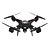 billige Fjernestyrede quadcoptere og multirotorer-RC Drone WLtoys Q303-B 4 Kanaler 6 Akse 2.4G Med 0.3MP HD kamera Fjernstyret quadcopter En Knap Til Returflyvning / Auto-Takeoff / Hovedløs Modus Fjernstyret Quadcopter / Fjernstyring / Kamera