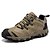 baratos Sapatos Desportivos para Homem-Homens Sapatos Confortáveis Pele Napa Primavera / Verão / Outono Aventura Khaki / Inverno / Cadarço