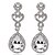 cheap Earrings-Women&#039;s White Crystal Drop Earrings Cubic Zirconia Earrings Jewelry White / Burgundy / Champagne For 1pc