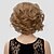 זול פאות סינתטיות-פאות סינתטיות מתולתל מסולסל פאה קצר בלונד שיער סינטטי בגדי ריקוד נשים